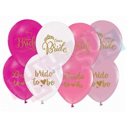 Balon Bride To Be ve Team Bride Karma Paket
