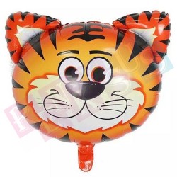 Kaplan Kafası Karakterli Folyo Balon