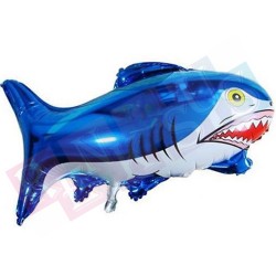 Köpek Balığı Karakterli Folyo Balon
