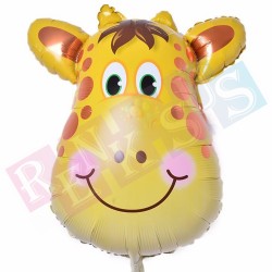 Zürafa Kafası Karakterli Folyo Balon Zürafa Kafası Karakterli Folyo Balon